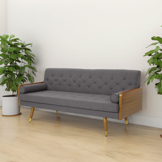 Canapé moderne en tissu touffeté Aidan